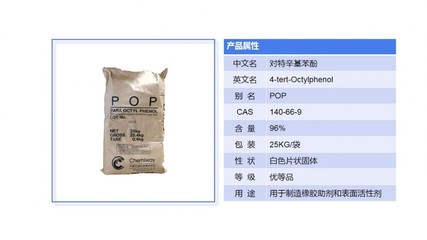 对特辛基苯酚 合成材料助剂中的性能推手